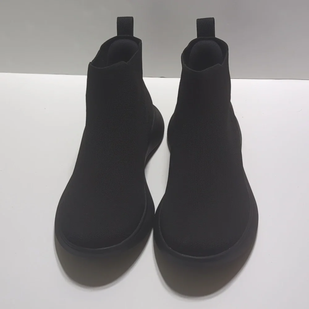 Vivaia Pull On Black Sneaker Boots Size EU 41 - US 9.5 - Picture 3 of 15